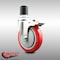 Service Caster 5 Inch 316SS Red Poly Swivel 1-7/8 Inch Expanding Stem Caster Lock Brake SCC SCC-SS316TTLEX20S514-PPUB-RED-178 - alternate 3